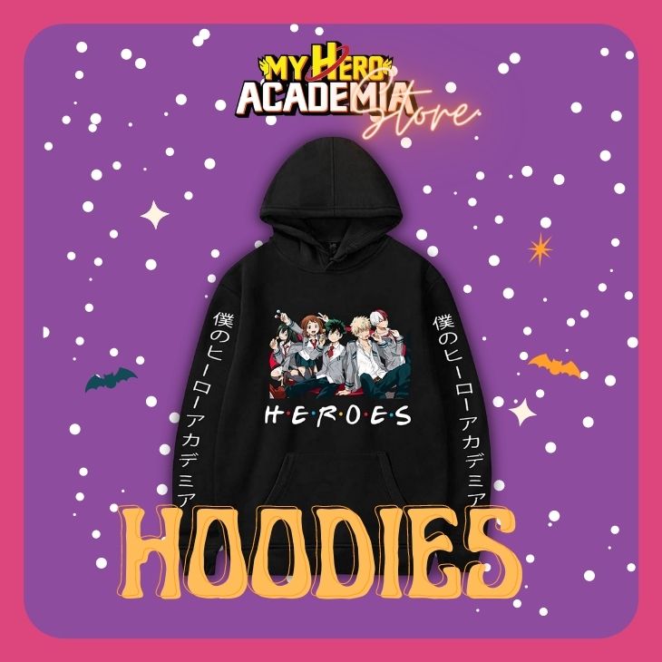 My Hero Academia Hoodies - My Hero Academia Store