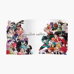 My hero academia - heroes vs villains Poster RB2210 product Offical My Hero Academia Merch