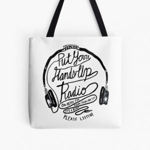 Put your hands up radio! Present Mic! All Over Print Tote Bag RB2210 product Offical My Hero Academia Merch