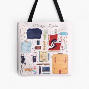 what he carries around All Over Print Tote Bag RB2210 product Offical My Hero Academia Merch