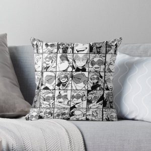 Hawks- manga black and white version Throw Pillow RB2210 product Offical My Hero Academia Merch