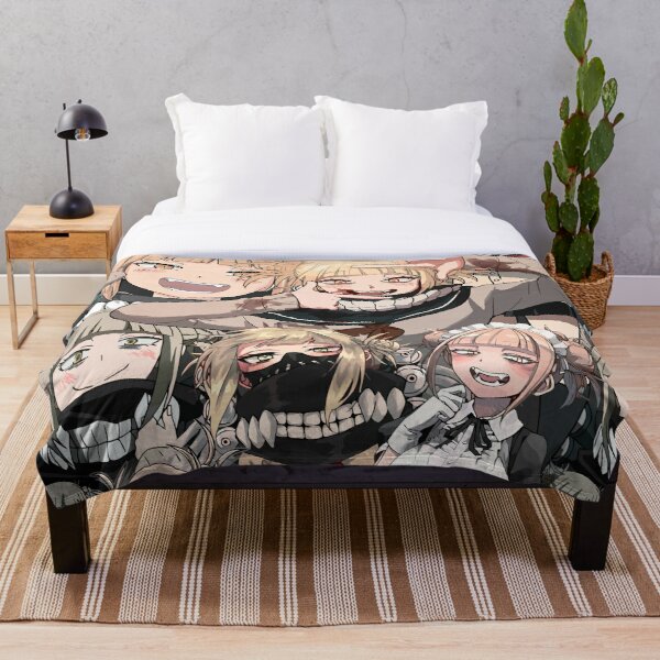 Himiko Toga Tribute Pattern Throw Blanket RB2210 product Offical My Hero Academia Merch