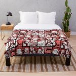 BNHA Kirishima collage - color version Throw Blanket RB2210 product Offical My Hero Academia Merch
